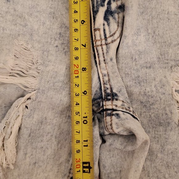 Aeropostale Jeans Womens Size 4 Acid Wash Boyfriend 90s Baggy Retro Distressed - Picture 11 of 13